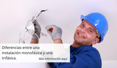 Instalación monofásica y trifásica