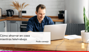 Cómo ahorrar energía durante el teletrabajo